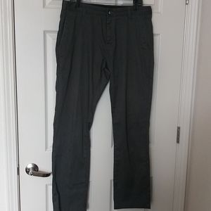 Volcom VMONTY Pants, Chino style, color Charcoal-Heather, SIZE 33x34